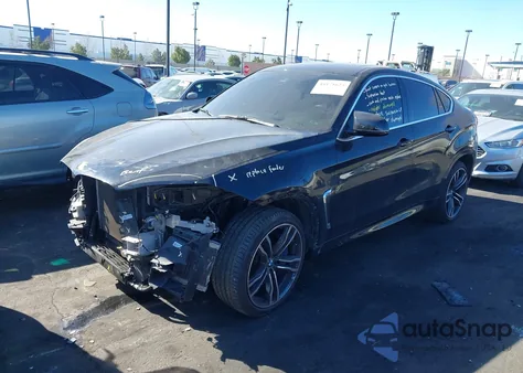 2017 BMW X6 M z USA, uszkodzony, nr VIN 5YMKW8C54H0U71794